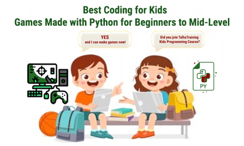 Best Coding for Kids: Games Made with Python for Beginners to Mid-Level